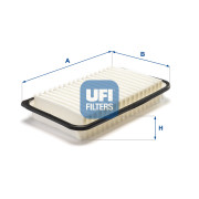 30.550.00 Vzduchový filter UFI