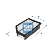 30.594.00 Vzduchový filter UFI