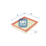 30.625.00 Vzduchový filter UFI
