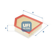 30.686.00 Vzduchový filter UFI