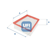 30.687.00 Vzduchový filter UFI