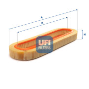 30.974.00 Vzduchový filter UFI