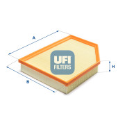 30.A62.00 Vzduchový filter UFI