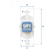31.001.00 Palivový filter UFI