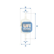 31.012.00 Palivový filter UFI
