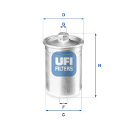 31.506.00 Palivový filter UFI