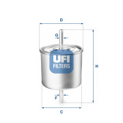 31.514.00 Palivový filter UFI
