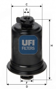 31.609.00 Palivový filter UFI