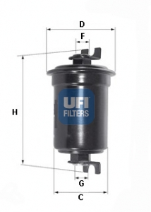 31.524.00 Palivový filter UFI