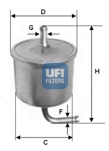 31.540.00 Palivový filter UFI