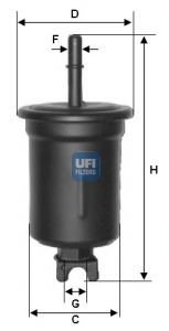 31.548.00 Palivový filter UFI