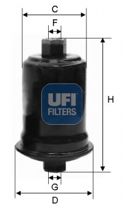 31.556.00 Palivový filter UFI