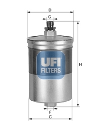 31.563.00 Palivový filter UFI