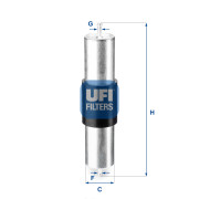 31.569.00 Palivový filter UFI