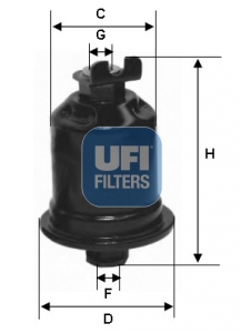 31.592.00 Palivový filter UFI