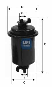 31.588.00 Palivový filter UFI