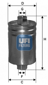 31.589.00 Palivový filter UFI