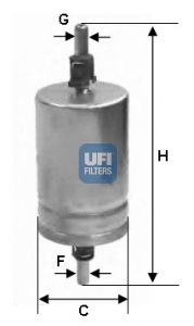 31.591.00 Palivový filter UFI