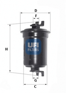 31.600.00 Palivový filter UFI