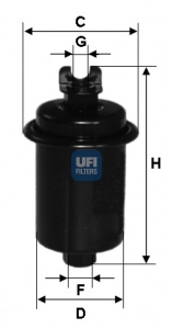 31.628.00 Palivový filter UFI