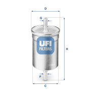 31.710.00 Palivový filter UFI