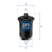 31.712.00 Palivový filter UFI