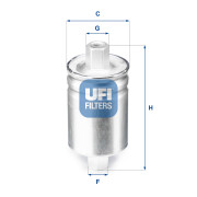31.750.00 Palivový filter UFI