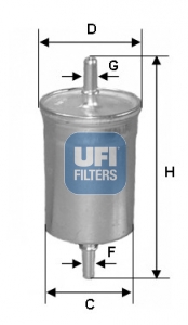 31.825.00 Palivový filter UFI