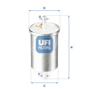 31.835.00 Palivový filter UFI