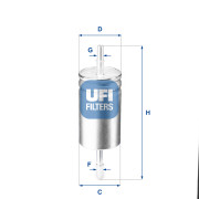 31.842.00 Palivový filter UFI