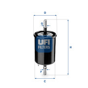 31.843.00 Palivový filter UFI