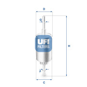 31.844.00 Palivový filter UFI