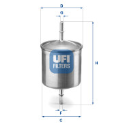 31.846.00 Palivový filter UFI