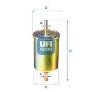31.850.00 Palivový filter UFI