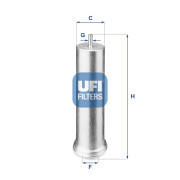 31.851.00 Palivový filter UFI