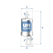 31.855.00 Palivový filter UFI