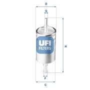 31.941.00 Palivový filter UFI