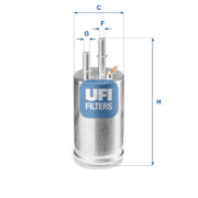 31.951.00 Palivový filter UFI