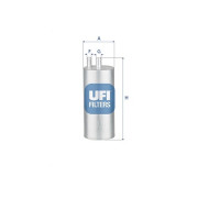 31.A38.00 Palivový filter UFI