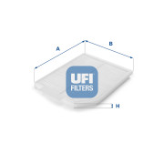 53.018.00 Filter vnútorného priestoru UFI
