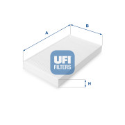 53.023.00 Filter vnútorného priestoru UFI