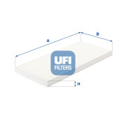53.024.00 Filter vnútorného priestoru UFI