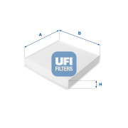53.039.00 Filter vnútorného priestoru UFI