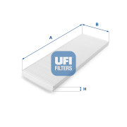 53.042.00 Filter vnútorného priestoru UFI