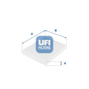 53.043.00 Filter vnútorného priestoru UFI