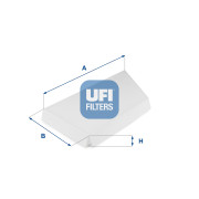 53.044.00 Filter vnútorného priestoru UFI