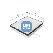 53.057.00 Filter vnútorného priestoru UFI