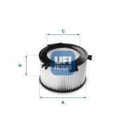53.067.00 Filter vnútorného priestoru UFI