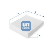 53.102.00 Filter vnútorného priestoru UFI