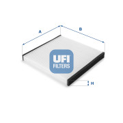 53.103.00 Filter vnútorného priestoru UFI